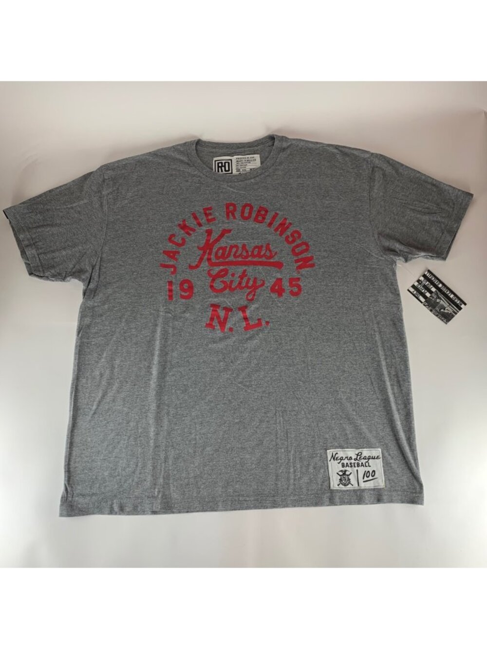 Jackie Robinson Kansas City Monarchs Short Sleeve Shirt 3XL New